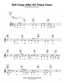 page one of Still Crazy After All These Years (Ukulele)