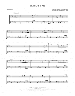 page one of Stand By Me (Trombone Duet)