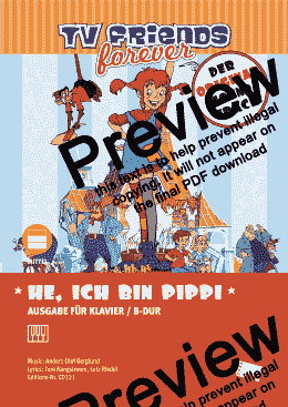 page one of He, ich bin Pippi