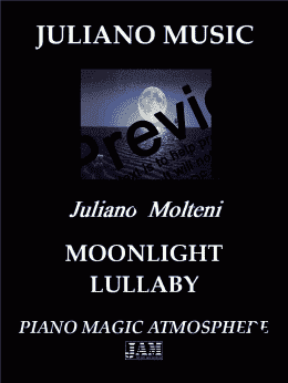 page one of MOONLIGHT LULLABY (PIANO VERSION) - J. MOLTENI