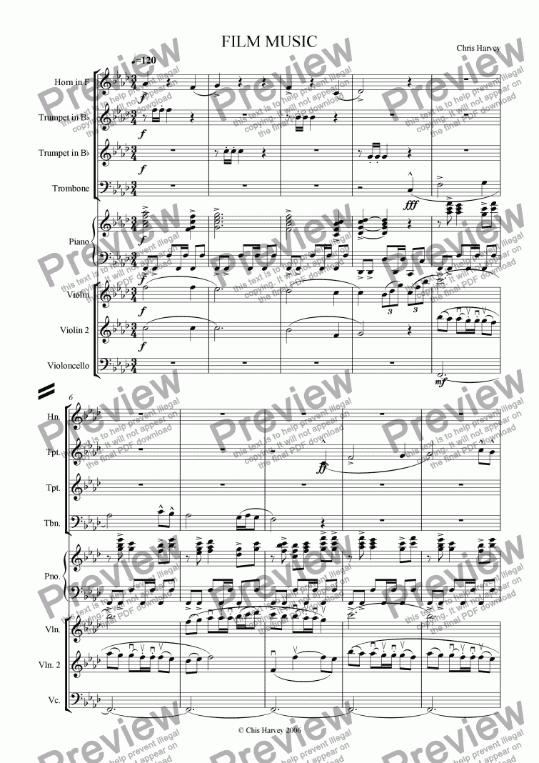 04 Film composition - Download Sheet Music PDF file