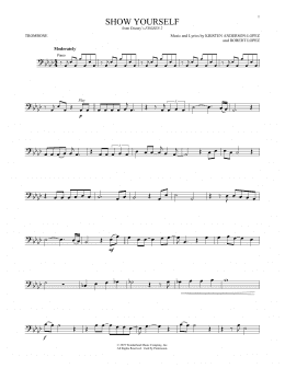 page one of Show Yourself (from Disney's Frozen 2) (Trombone Solo)