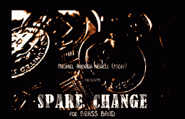 page one of Spare Change (Modern Brass Band)