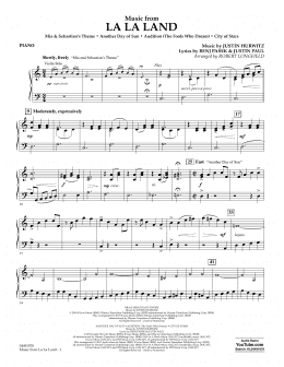 page one of Music from La La Land - Piano (Orchestra)