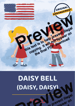 page one of Daisy Bell (Daisy, Daisy)