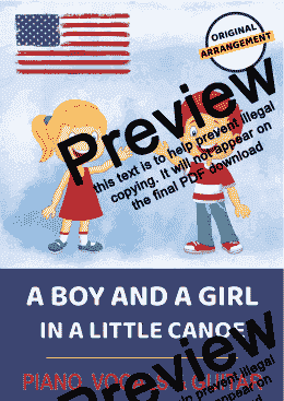 page one of A Boy And A Girl In A Little Canoe