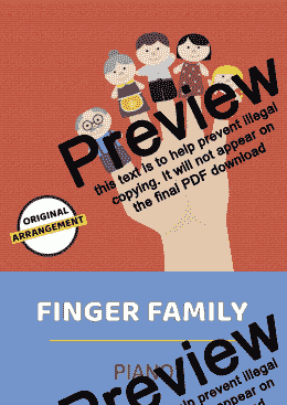 page one of Finger Family