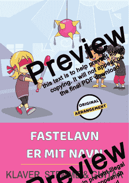 page one of Fastelavn Er Mit Navn