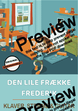 page one of Den Lille Frække Frederik