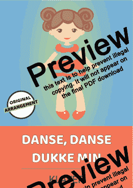 page one of Danse, Danse Dukke Min