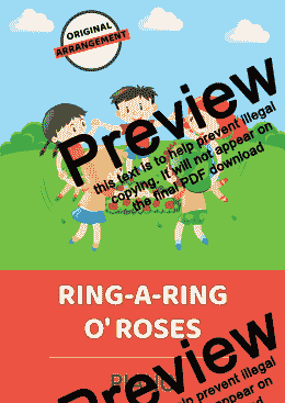 page one of Ring-A-Ring O' Roses