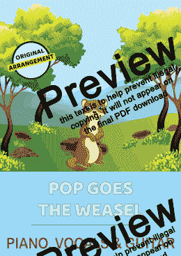 page one of Pop Goes The Weasel