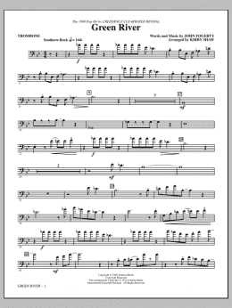 page one of Green River - Trombone (Choir Instrumental Pak)