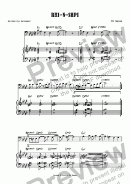 page one of Rri-n-Shpi (Bass clef instrument)