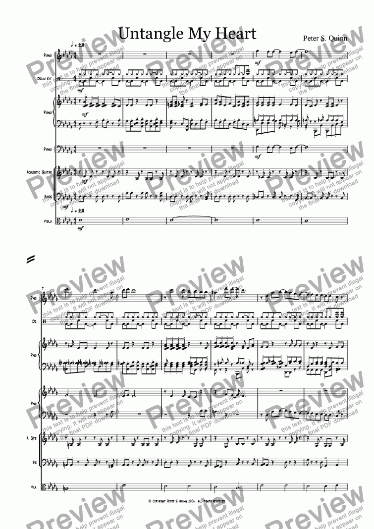 Untangle My Heart Download Sheet Music Pdf File