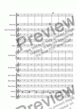 page one of Symphonie Fantastique Suite No. 13 "Eralixcity"