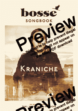 page one of Kraniche