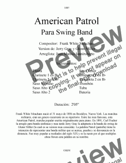 page one of American Patrol