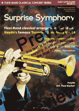 page one of Surprise Symphony (Flexi-Band)