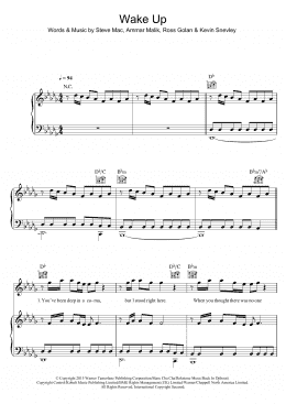 page one of Wake Up (Piano, Vocal & Guitar Chords)