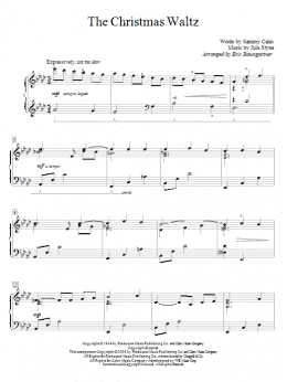 page one of The Christmas Waltz (Educational Piano)