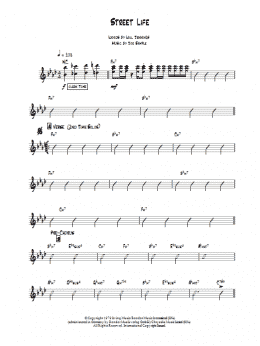 page one of Street Life (Easy Guitar)