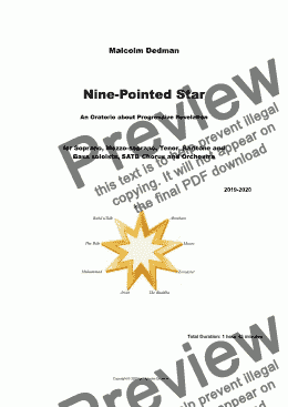 page one of Nine-Pointed Star