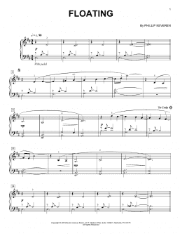 page one of Floating (Piano Solo)