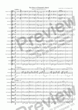 page one of Music for a Splendid Occasion - 2. The Prince of Denmark's March