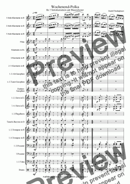 page one of Wochenend-Polka