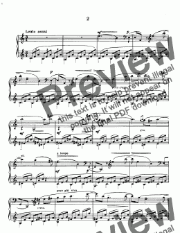 page one of Rachmaninoff - 9 Etudes Tableaux Op 39 No 2 ( Piano)