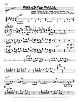 page one of Pick Up The Pieces (Real Book – Melody & Chords)