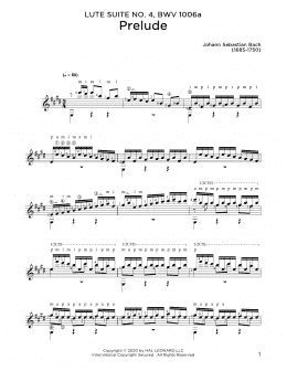 page one of Prelude (Solo Guitar)