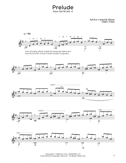 page one of Prelude (Solo Guitar)