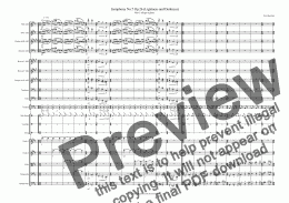 page one of Symphony No.7 Op.26 (Lightness and Darkness)