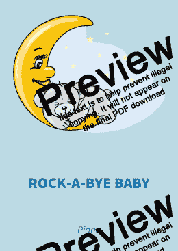 page one of Rock-A-Bye Baby