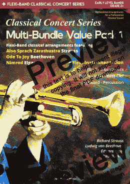 page one of Flexi-Band Classical Concert Series - Multi-Bundle Value Pack 1