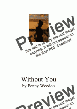 page one of Without You