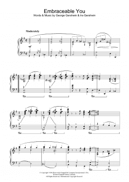 page one of Embraceable You (Piano Solo)