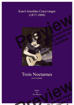 page one of Trois Nocturnes pour la Guitare