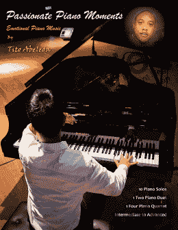 page one of Passionate Piano Moments (Piano Book)