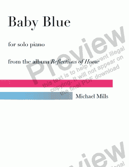 page one of Baby Blue