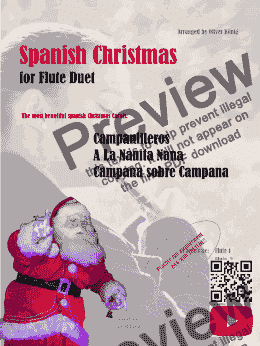 page one of Spanish Christm Carols_Flute_2