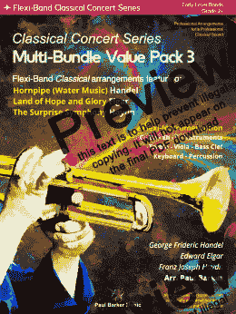 page one of Flexi-Band Classical Concert Series Multi-Bundle Value Pack 3