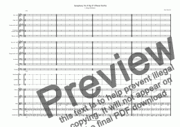 page one of Symphony No.8 Op.27 (Planet Earth)