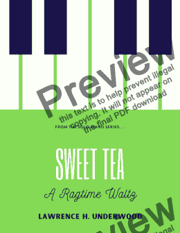 page one of Sweet Tea