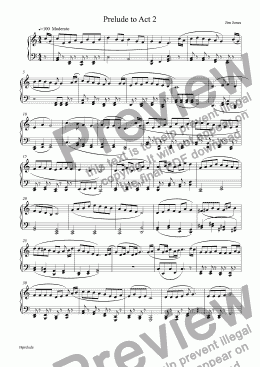 page one of Prelude to Act 2