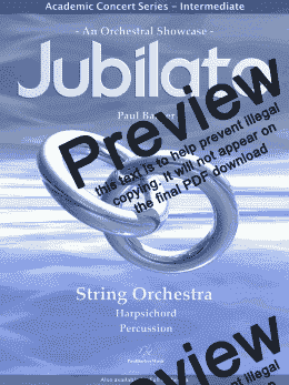 page one of Jubilato [String Orchestra] 