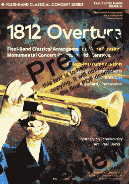 page one of 1812 Overture - (Flexi-Band)