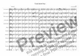 page one of March in C score and parts 3 - Score and parts